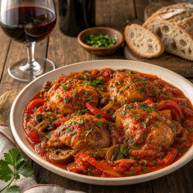 Chicken Cacciatore
