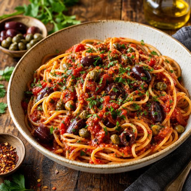 Spaghetti alla Puttanesca