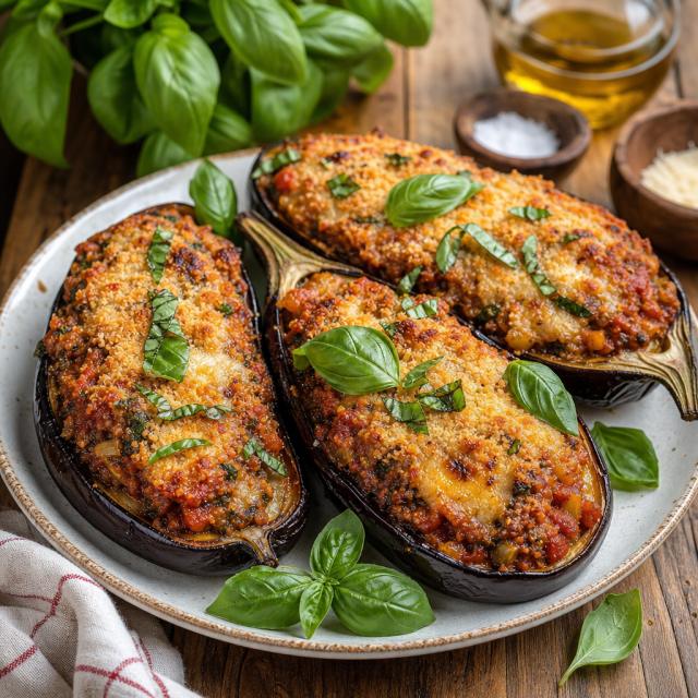 Stuffed Eggplant