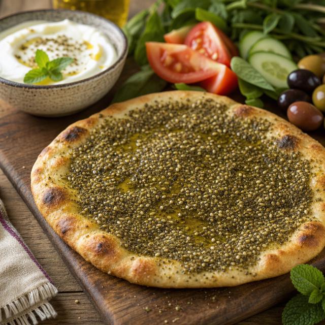 Manakish Za'atar