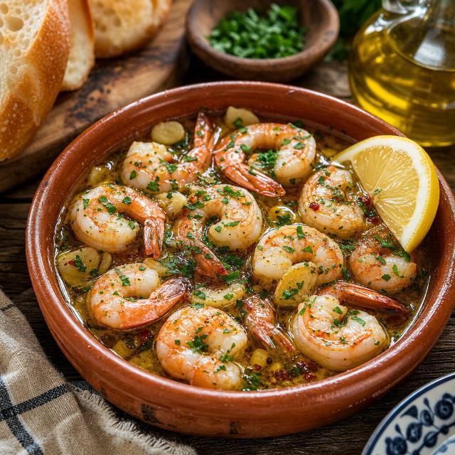 Gambas al Ajillo