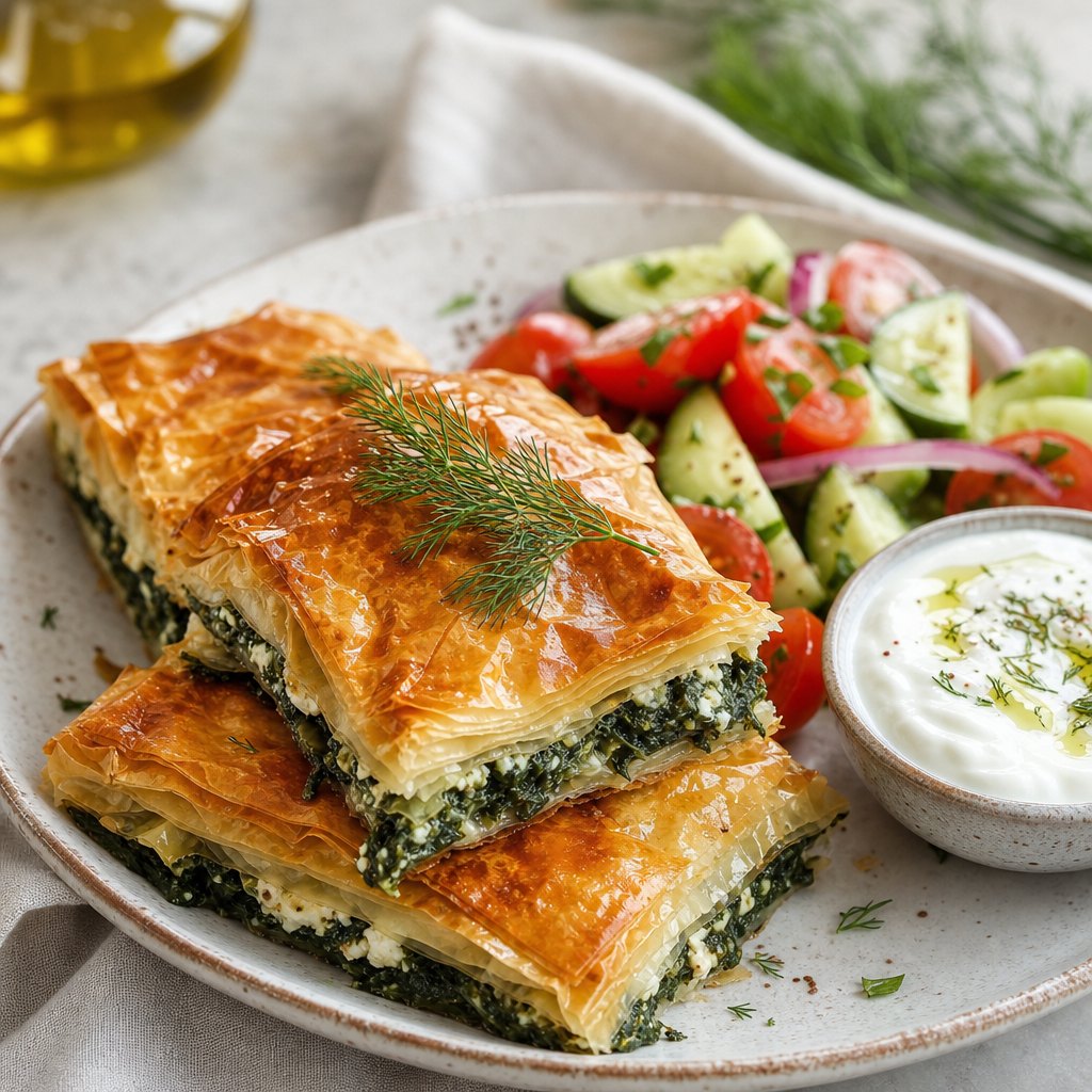 Spinach and Feta Börek